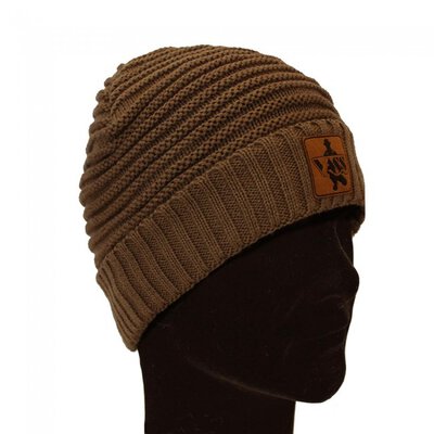 Vass VR376 Fleece Lined Ribbed Beanie One Size